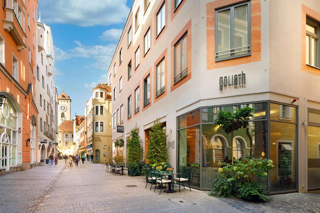 Hotel Goliath Am Dom Ratisbona Exterior foto